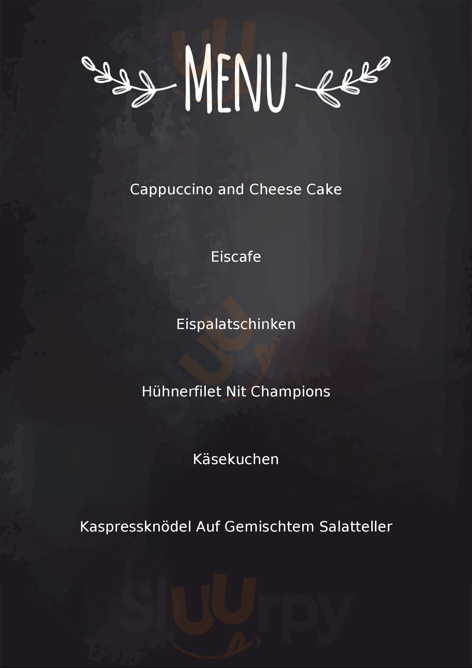 Restaurant Hechtsee Kufstein Menu - 1