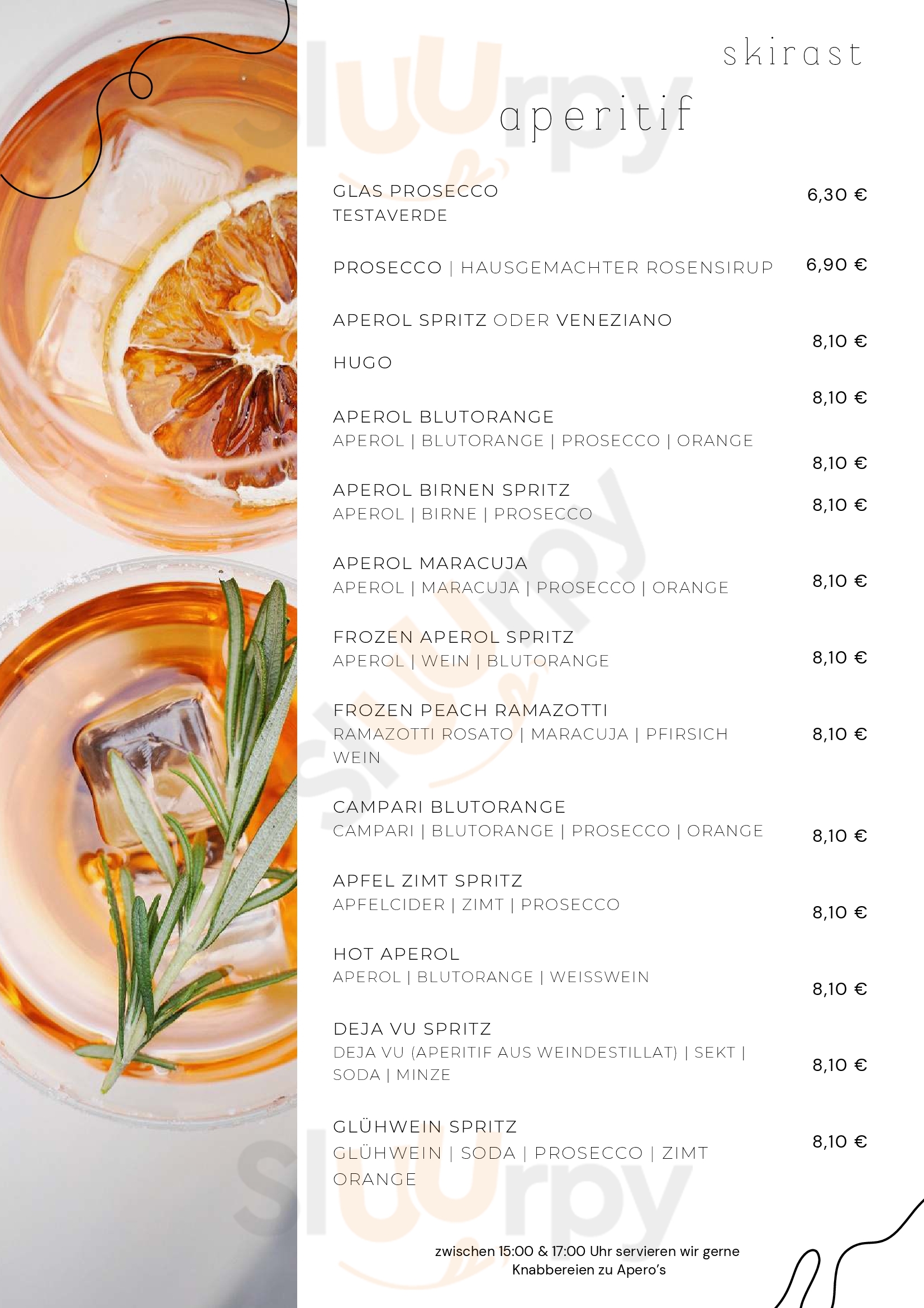 Gasthof Skirast Kirchberg Menu - 1