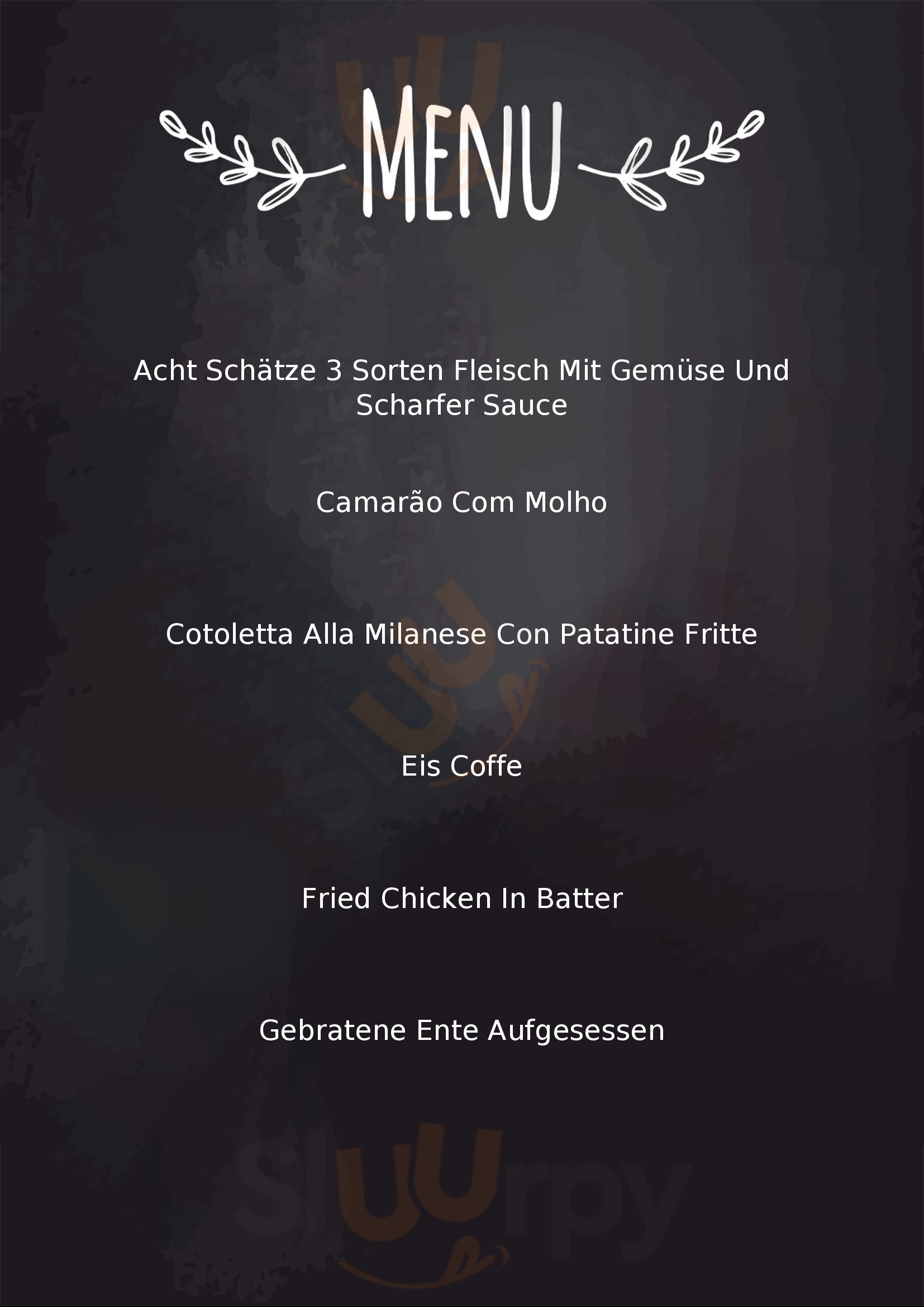 Thai Asia Axams Menu - 1