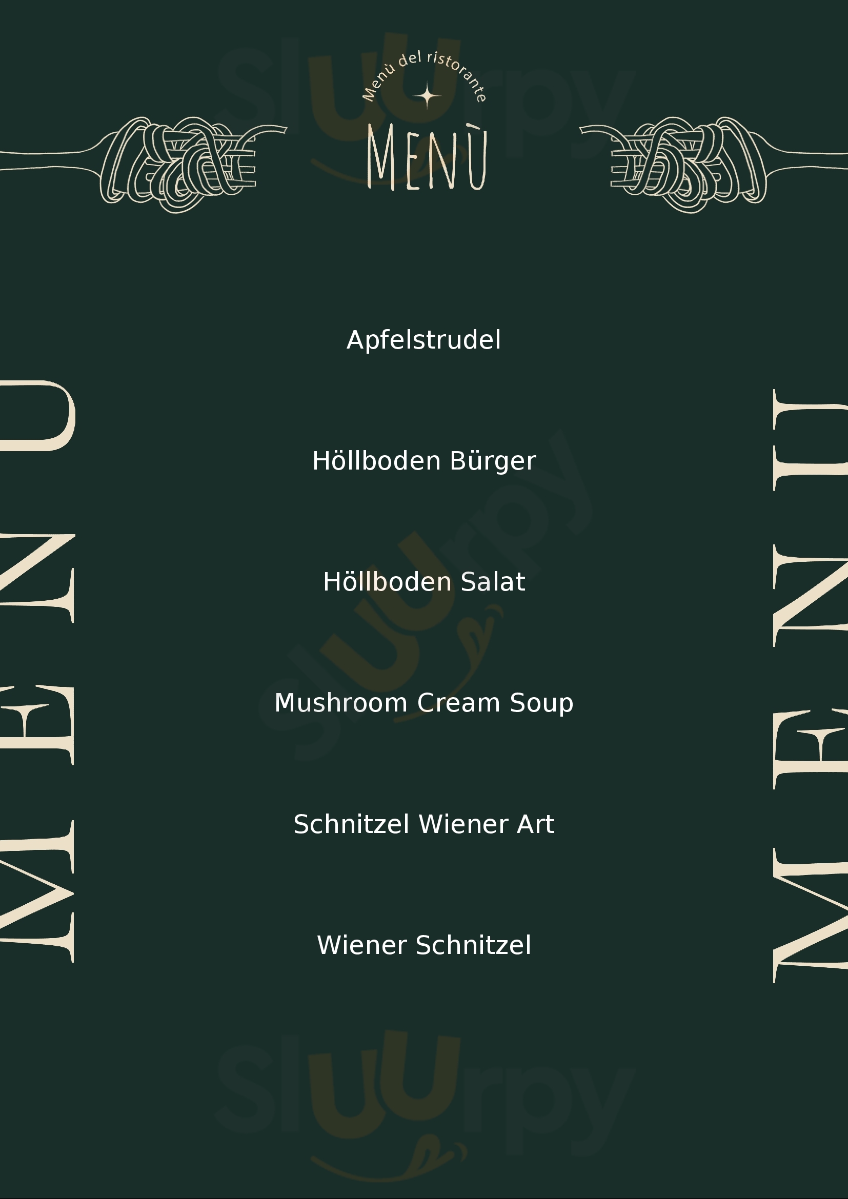 Restaurant Höllboden Ischgl Menu - 1