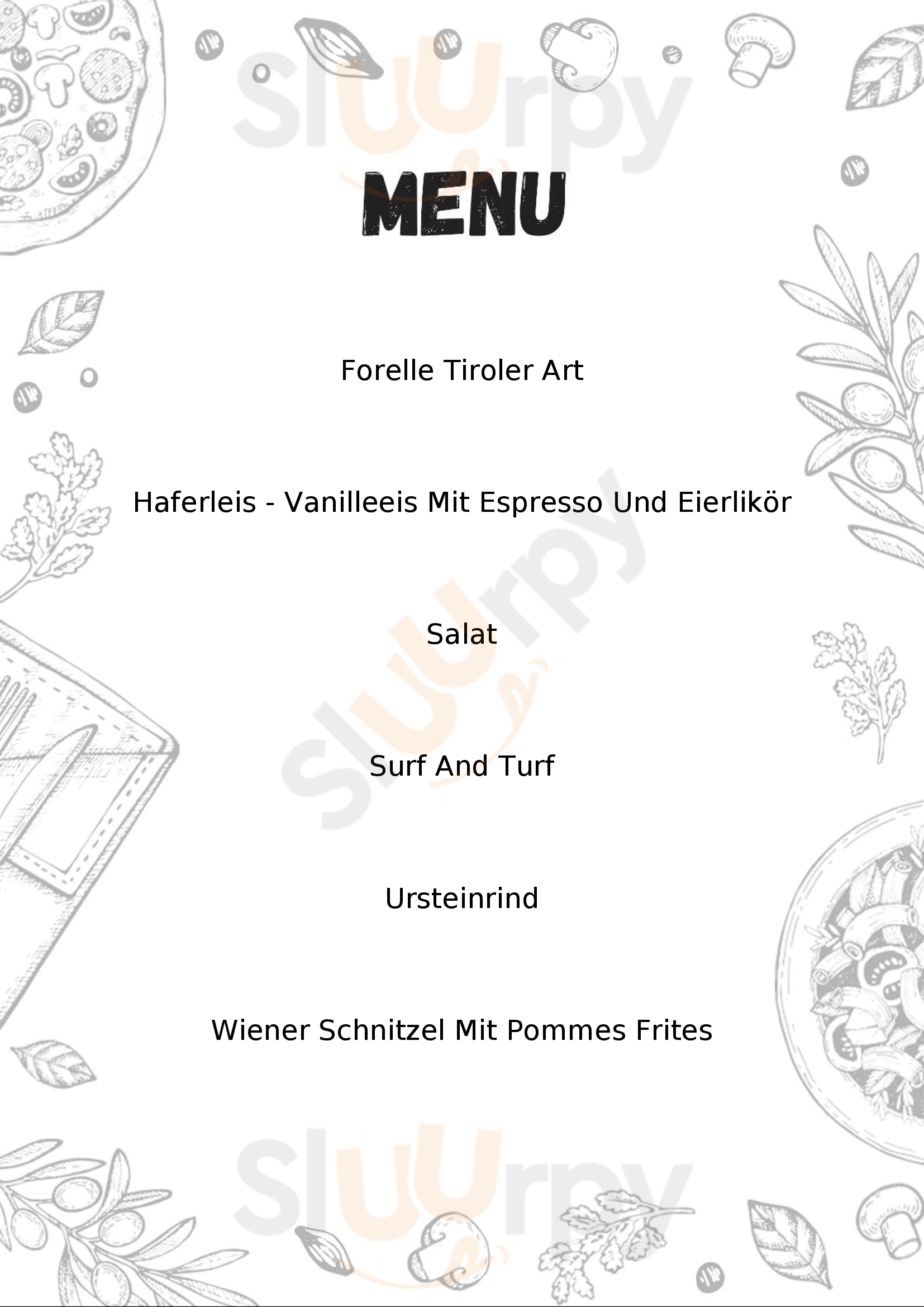 Restaurant Fischteich Jerzens Menu - 1