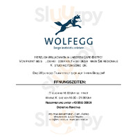 Wolfegg menu