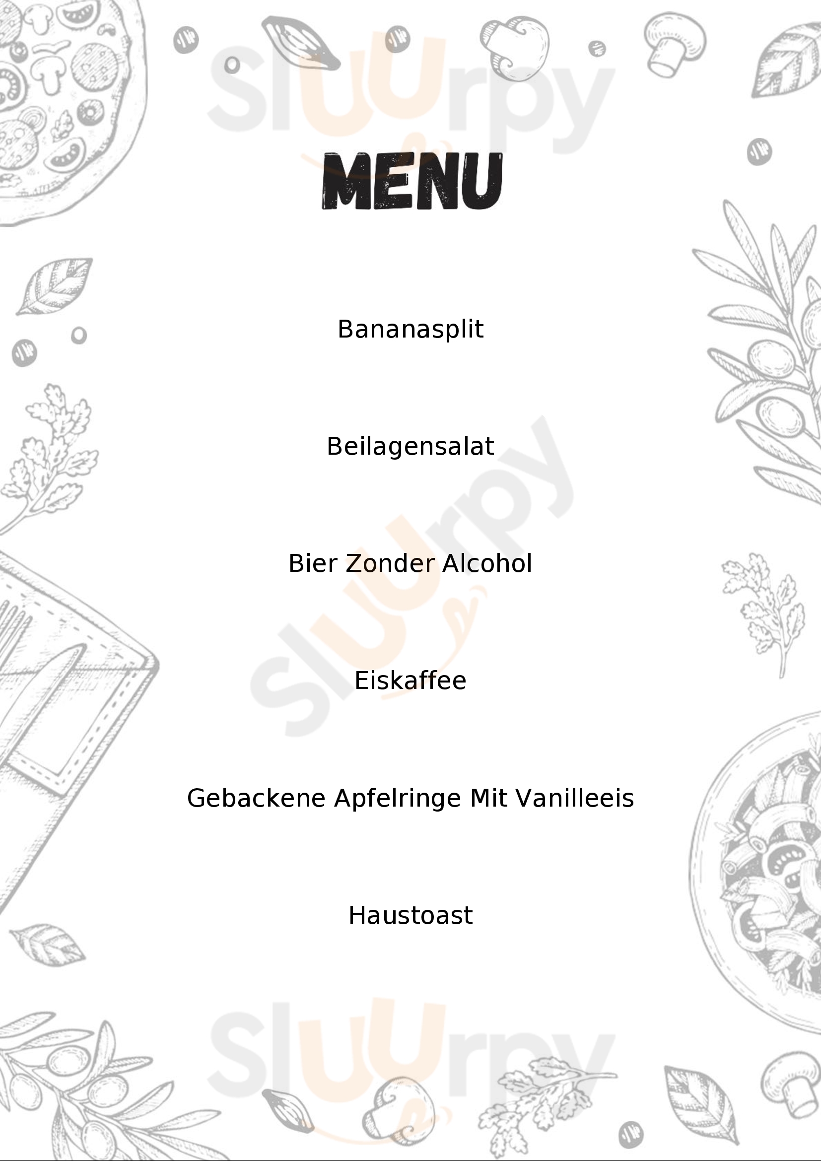 Gasthof Wallis Raggal Menu - 1