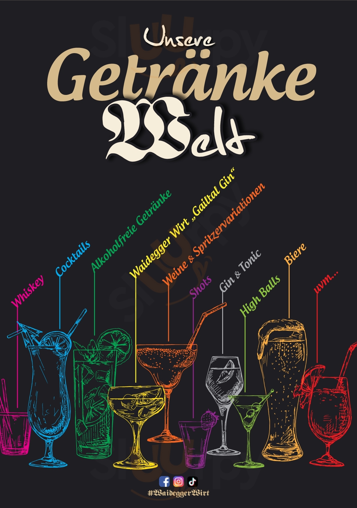 Zum Waidegger Wirt Restaurant Sankt Stefan im Gailtal Menu - 1