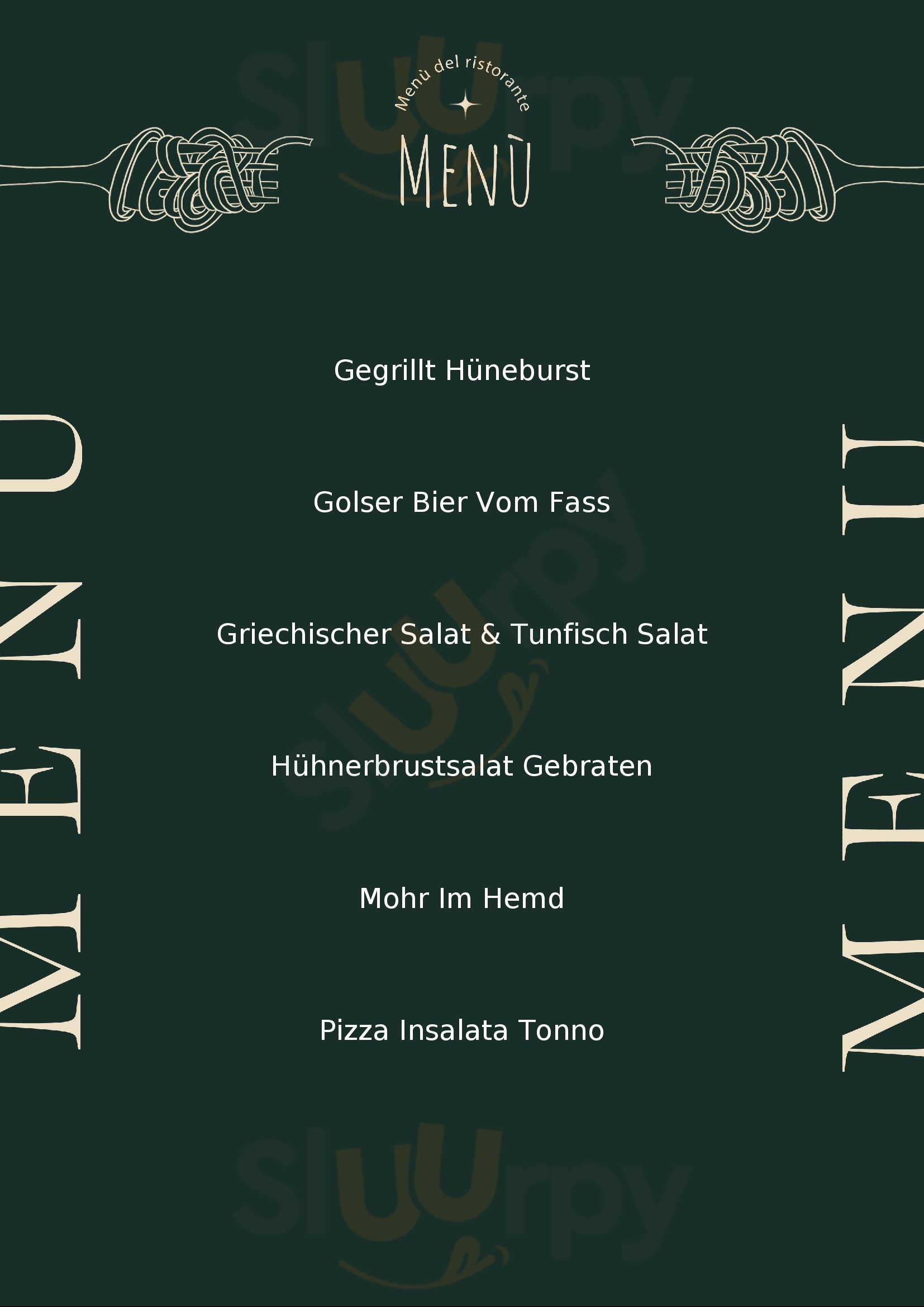 Gastehaus Pizzeria Johann Weinhandl Podersdorf am See Menu - 1