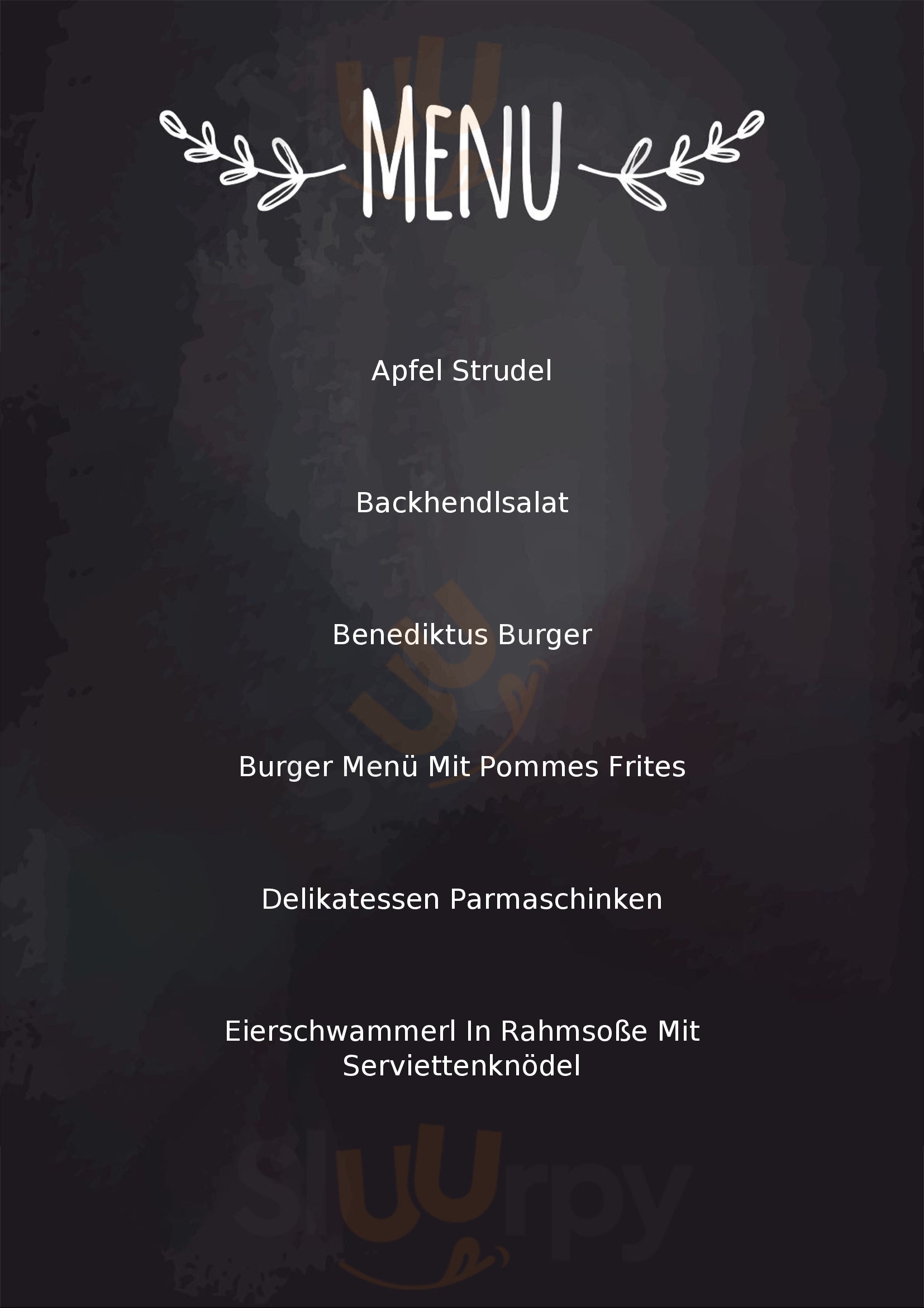 Restaurant Benediktus Mondsee Menu - 1