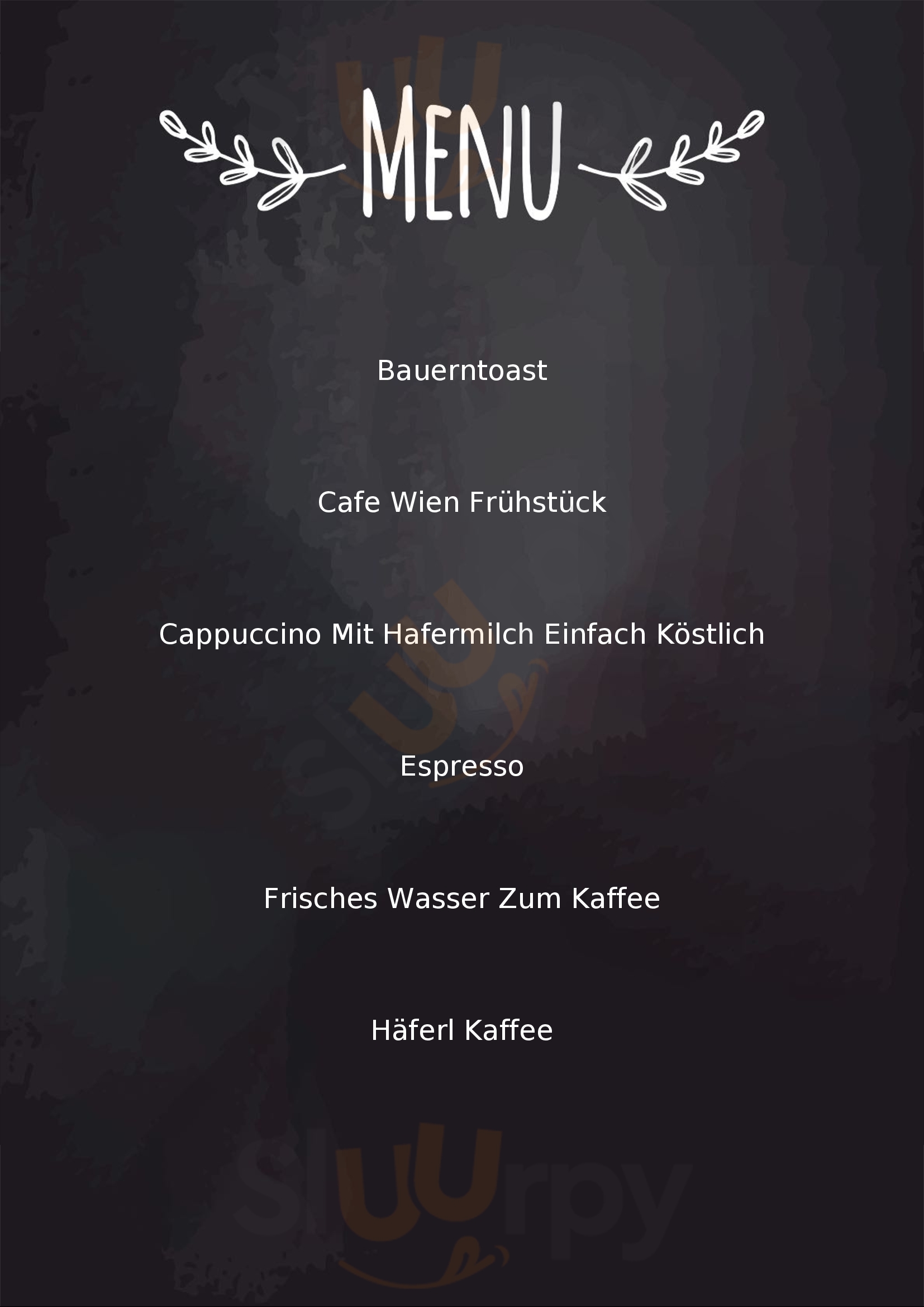 Café Wien Mürzzuschlag Menu - 1