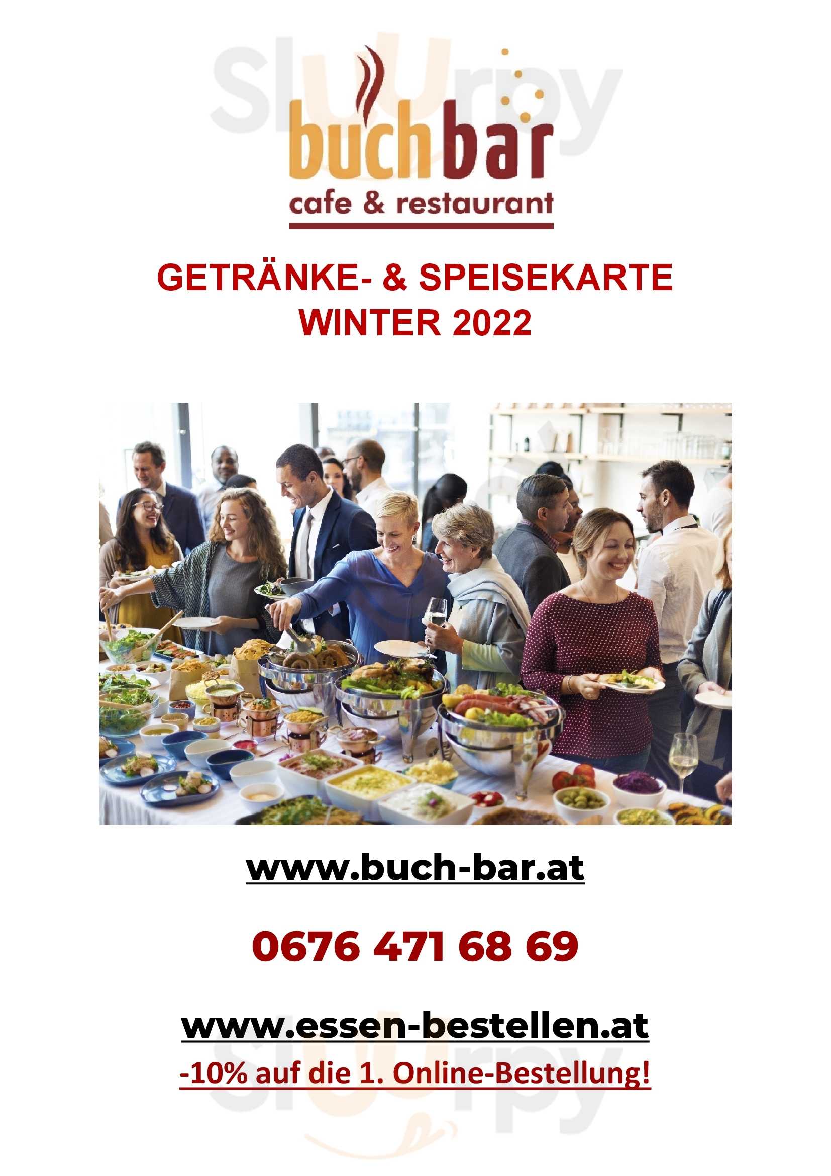 Buchbar Cafe & Restaurant Brunn am Gebirge Menu - 1