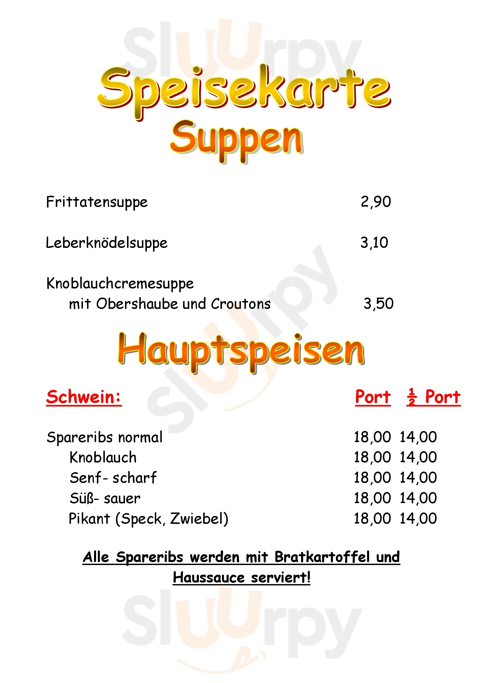 Weinlandhof Baier Ziersdorf Menu - 1