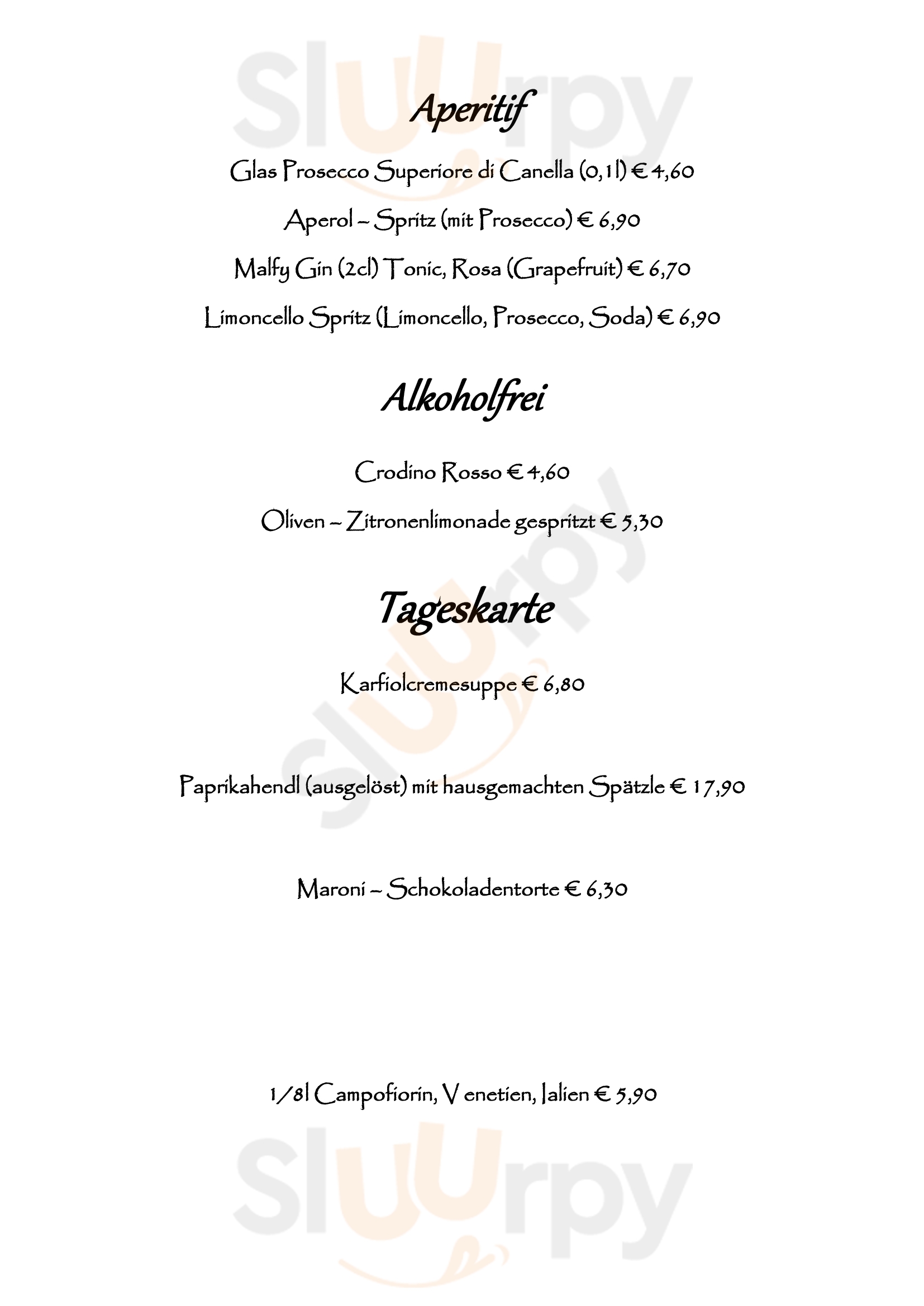 Fischerwirt Nußdorf am Attersee Menu - 1