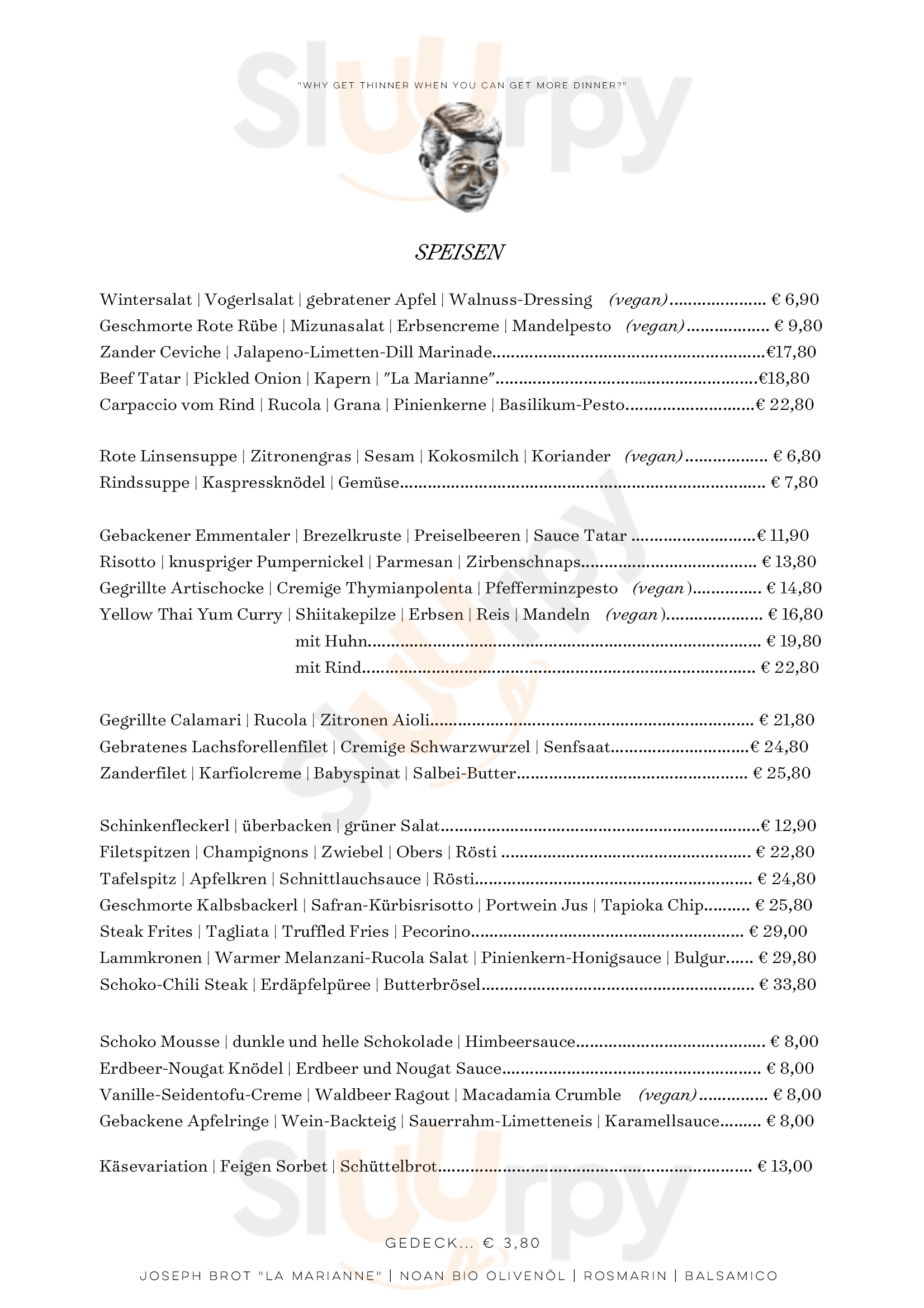 Thell | Restaurant & Bar Formerly Known As Motto Wien Menu - 1