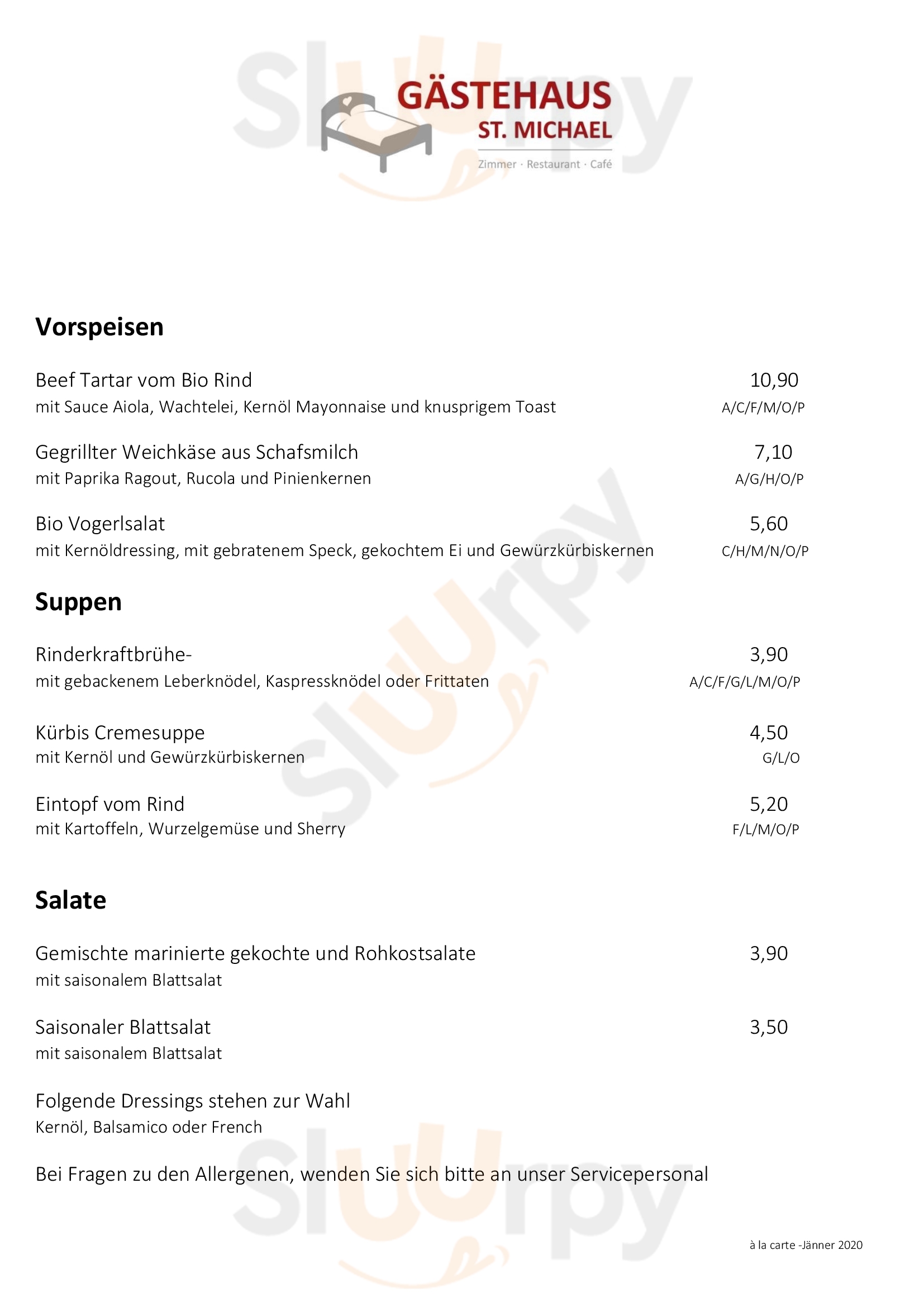 Gästehaus St. Michael Sankt Michael in der Obersteiermark Menu - 1