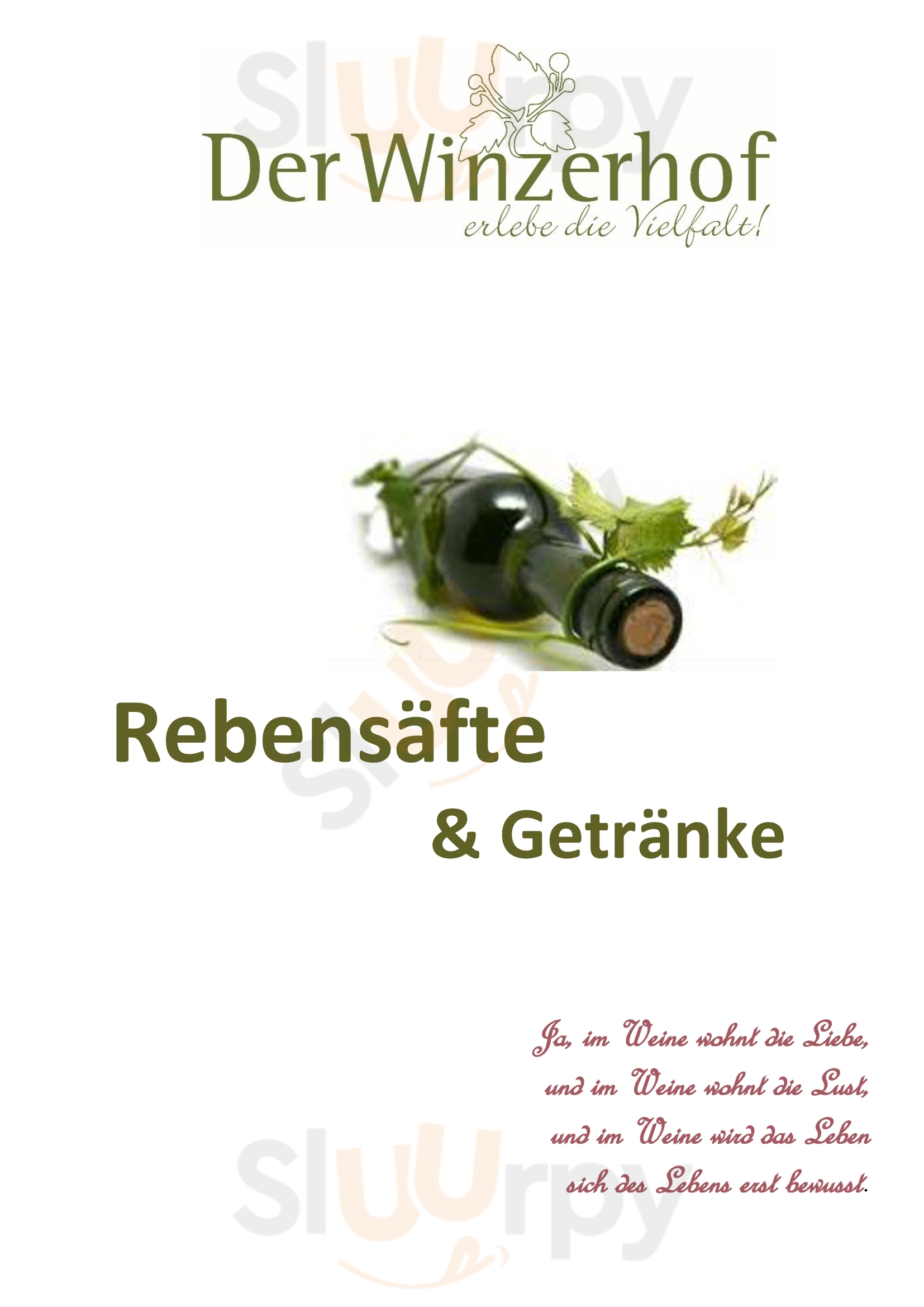Der Winzerhof Achau Menu - 1