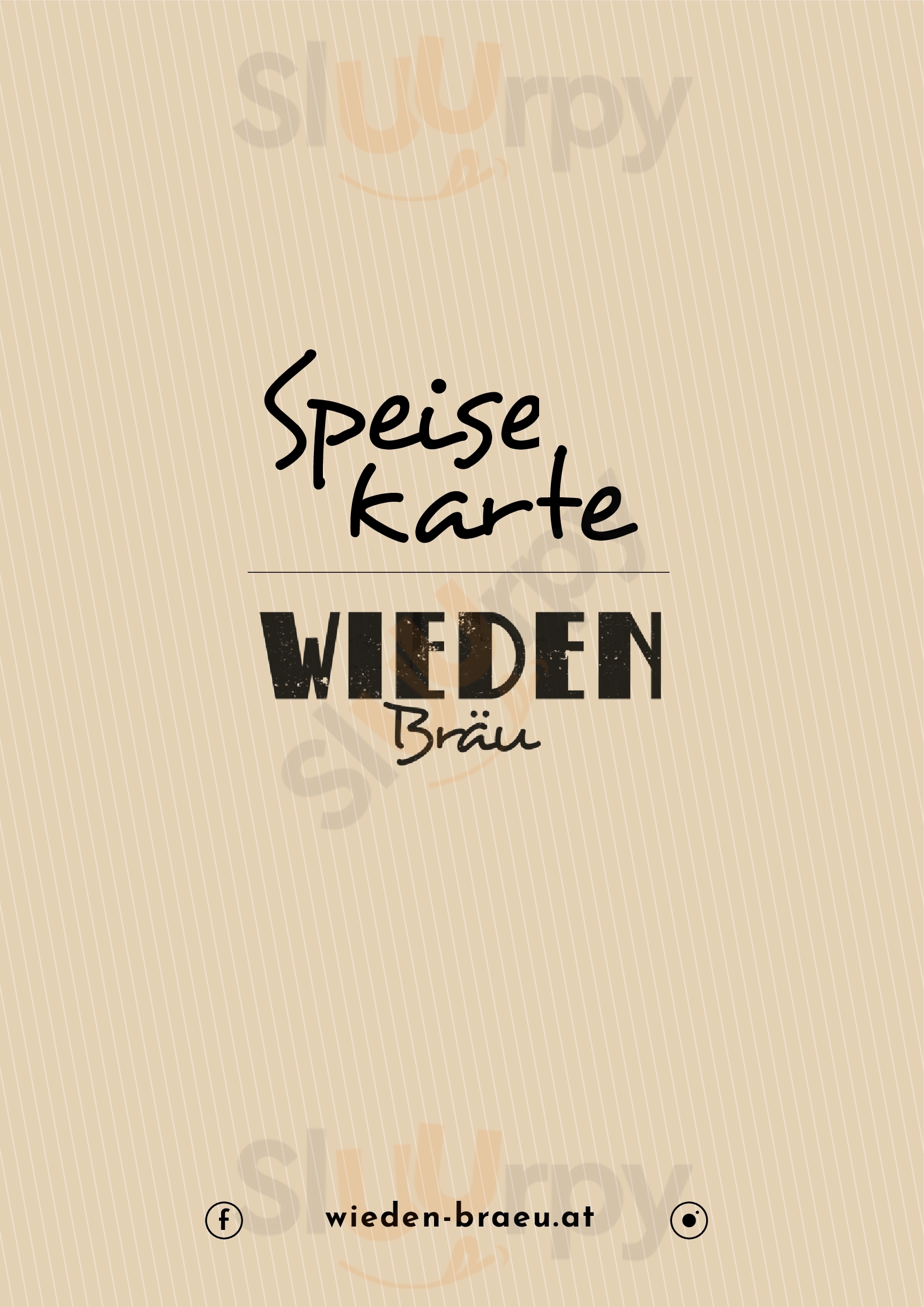 Wieden Bräu Wien Menu - 1