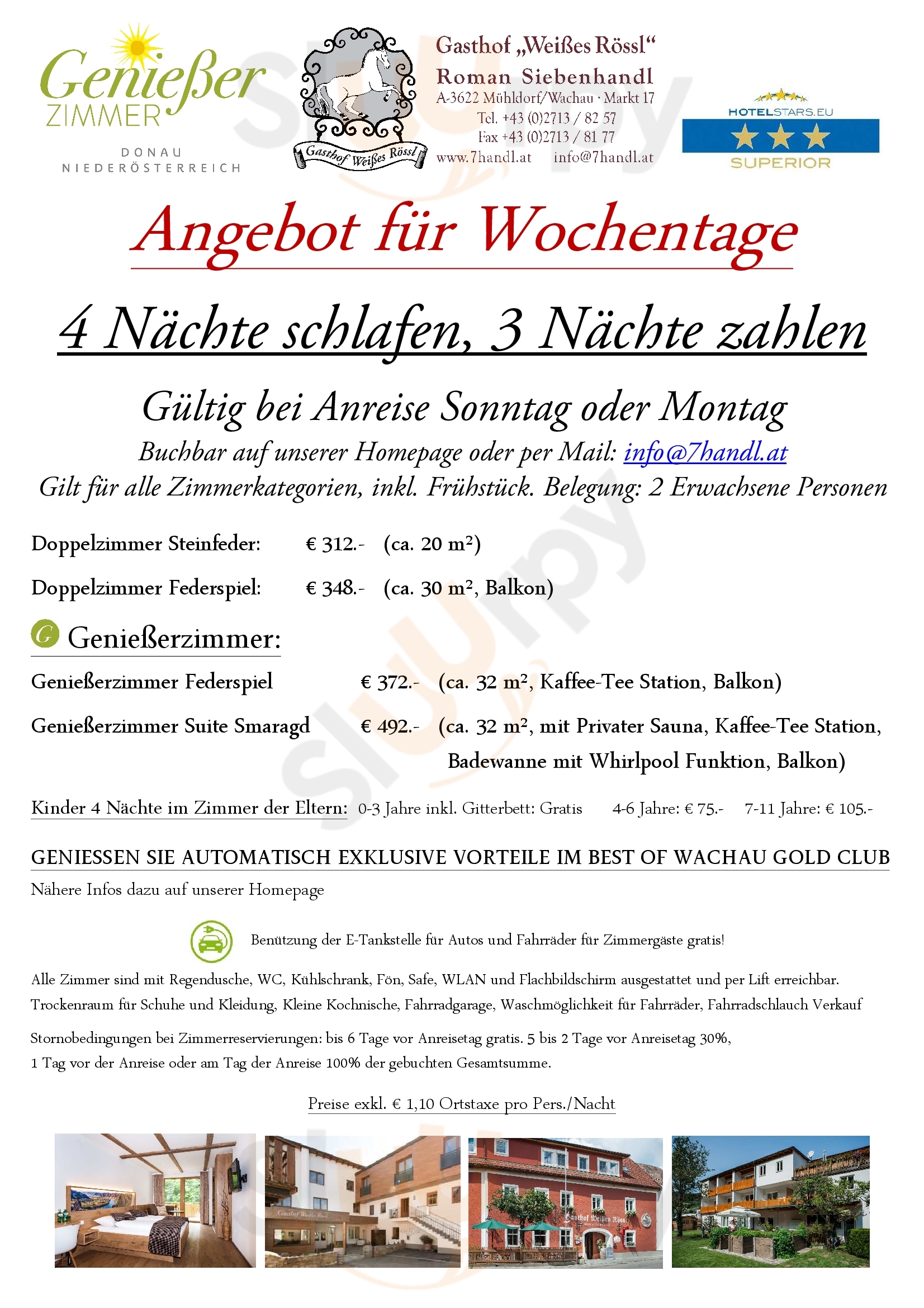 Gasthof Weißes Rössl Mühldorf Menu - 1