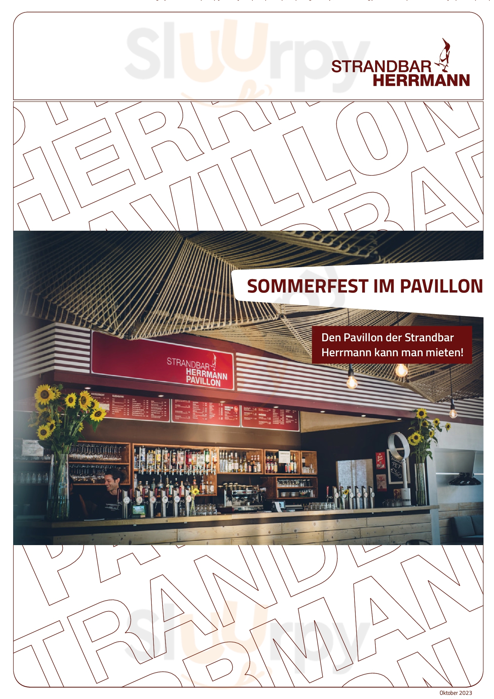 Strandbar Herrmann Wien Menu - 1