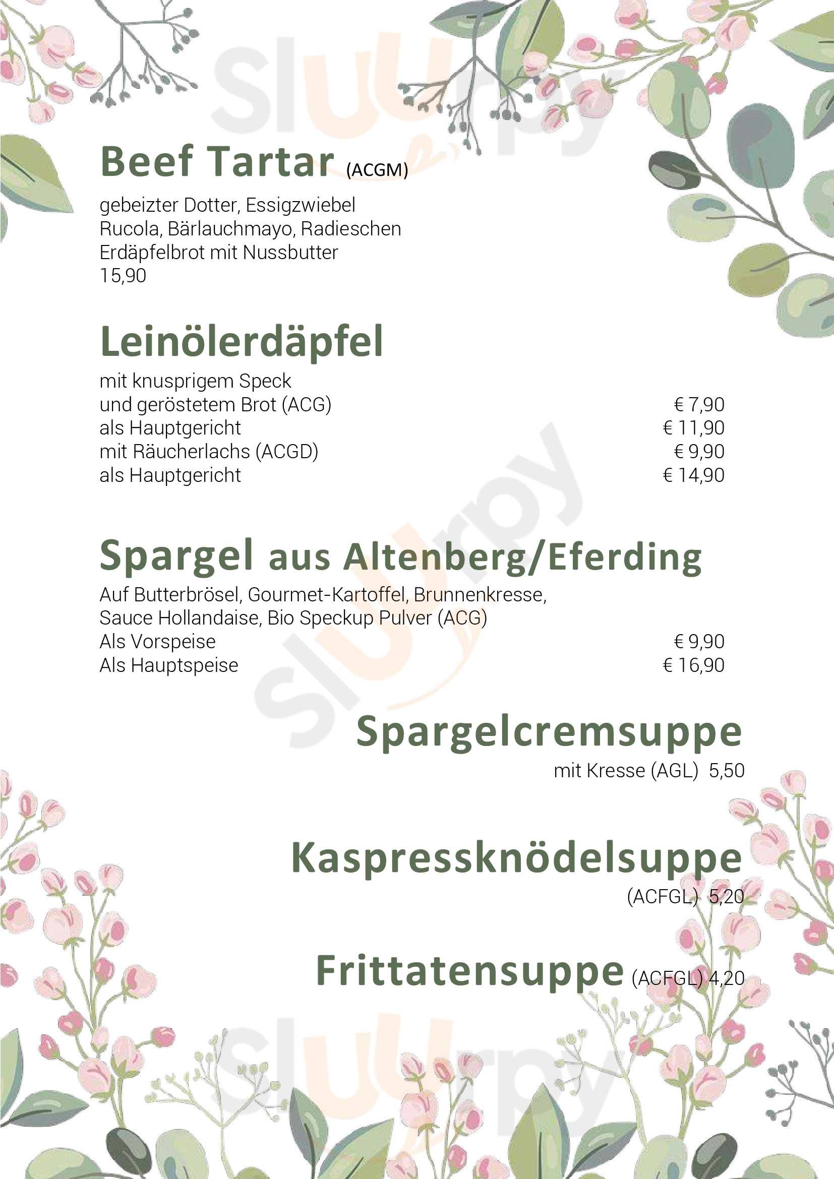 Vorstadtwirt St. Veit im Mühlkreis Menu - 1