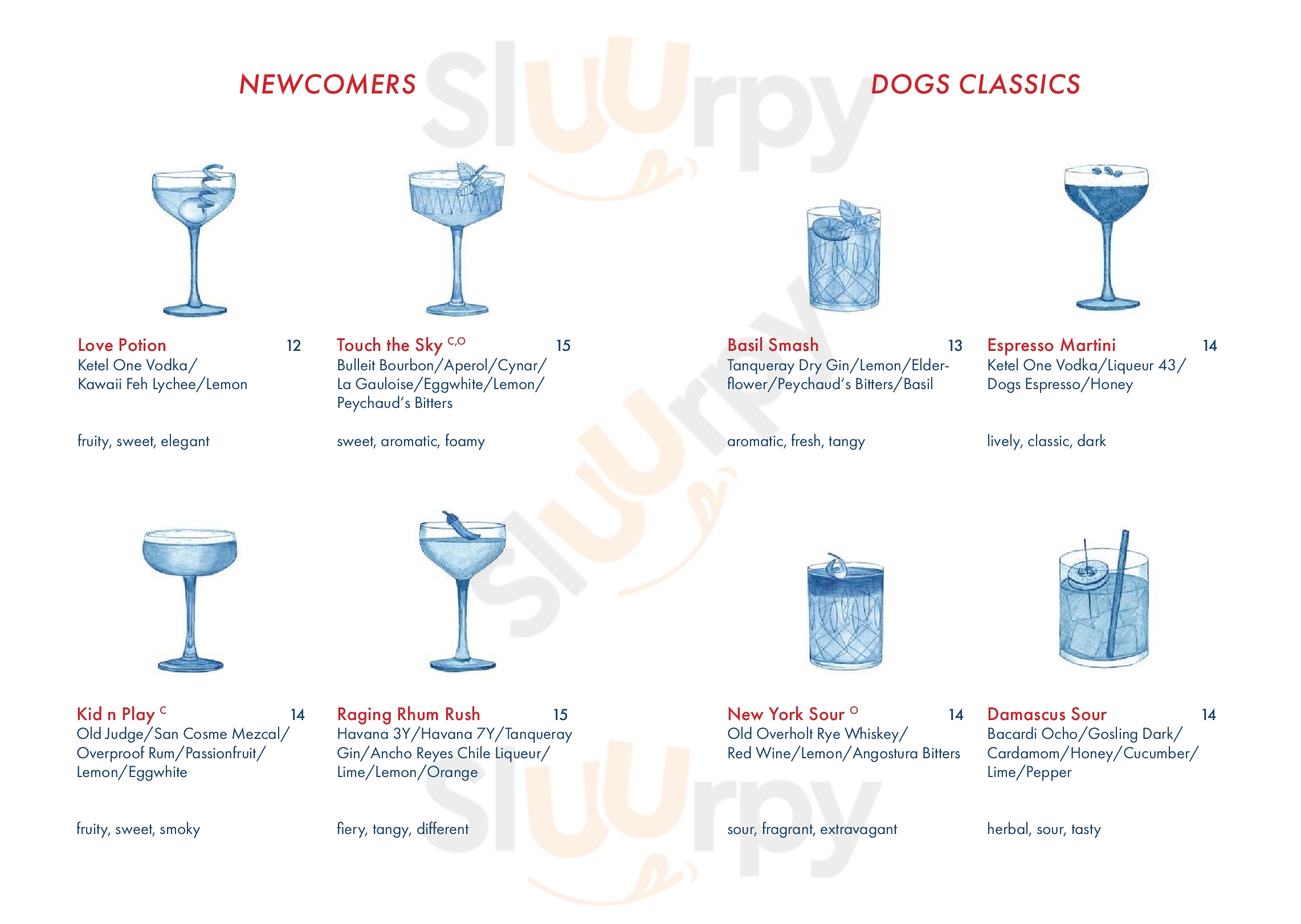 If Dogs Run Free Wien Menu - 1