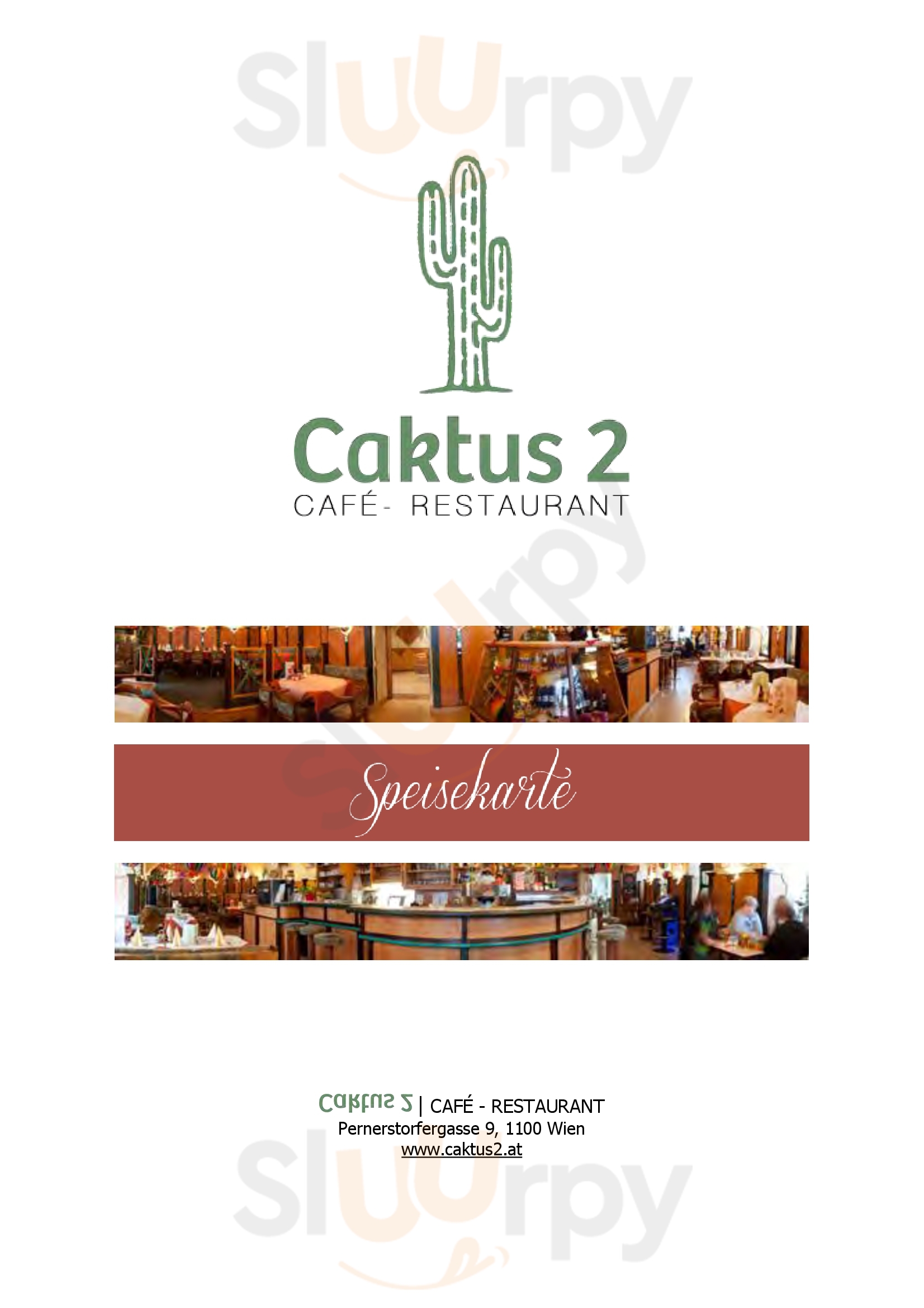 Cafe-restaurant Caktus 2 Wien Menu - 1