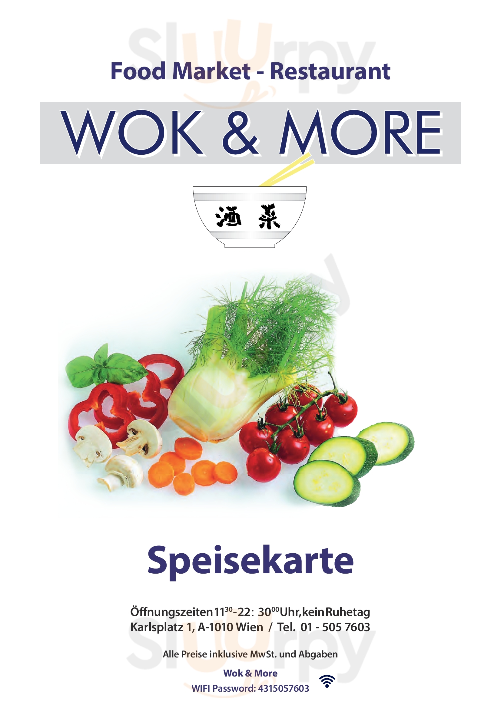 Wok & More Wien Menu - 1