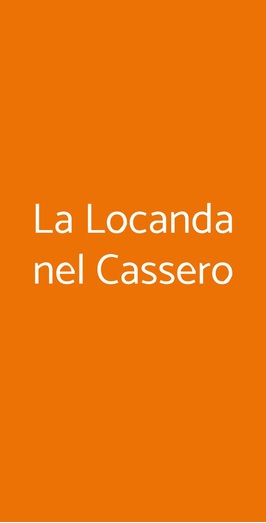 La Locanda Nel Cassero, Civitella Marittima