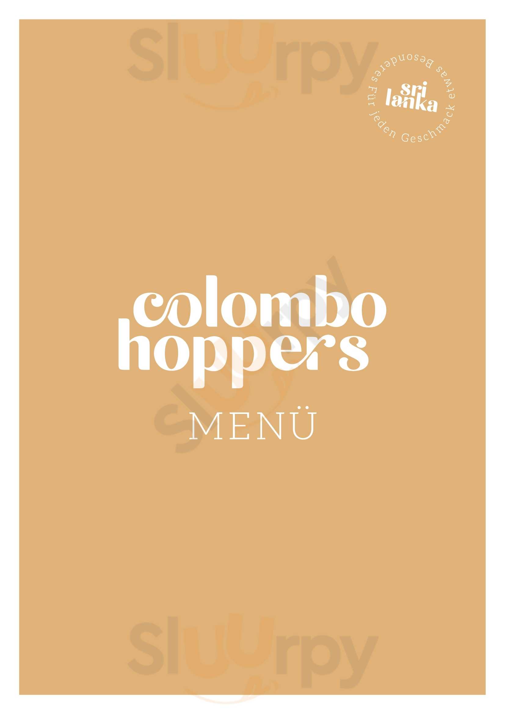 Colombo Hoppers Wien Menu - 1