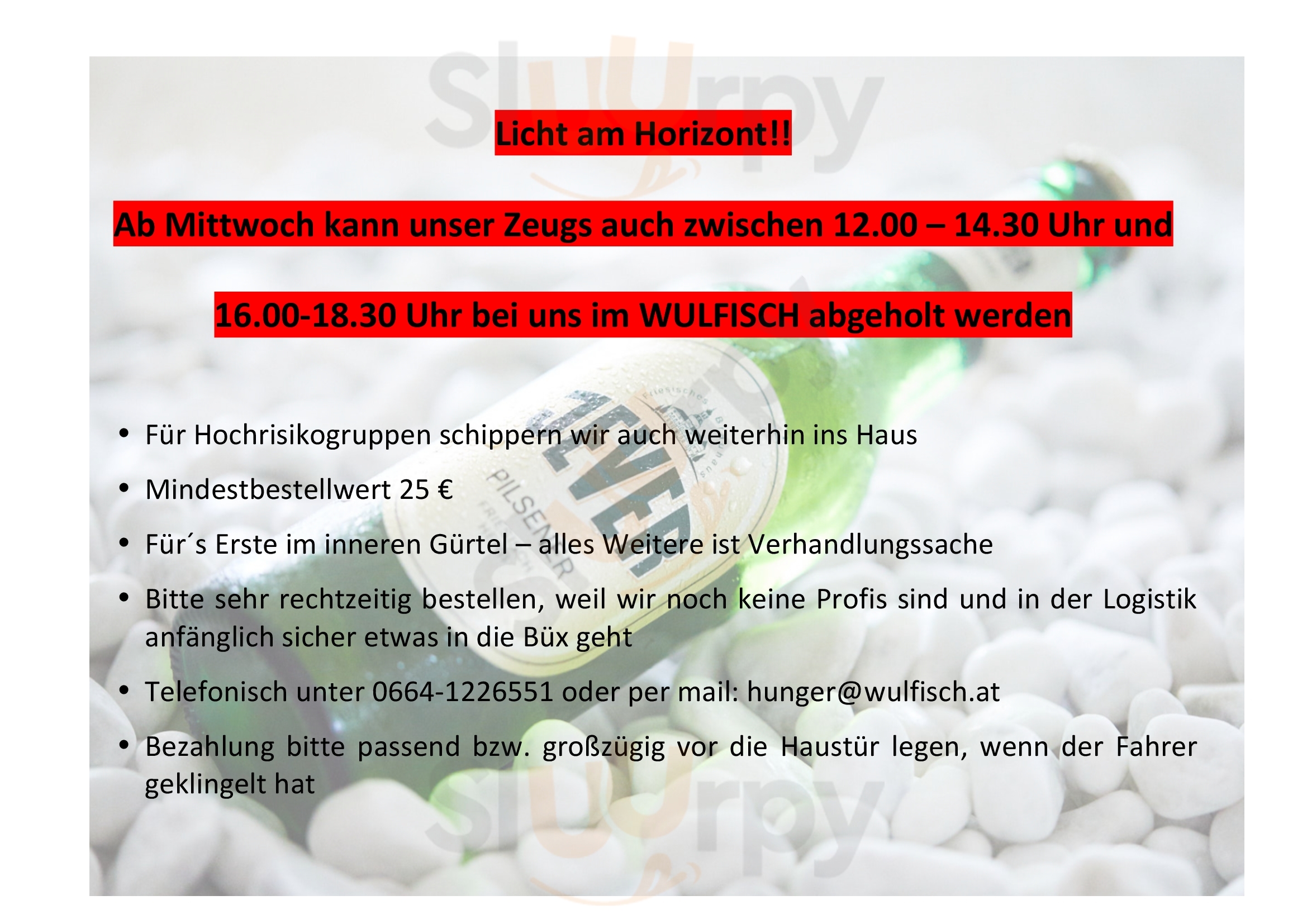 Wulfisch Wien Menu - 1