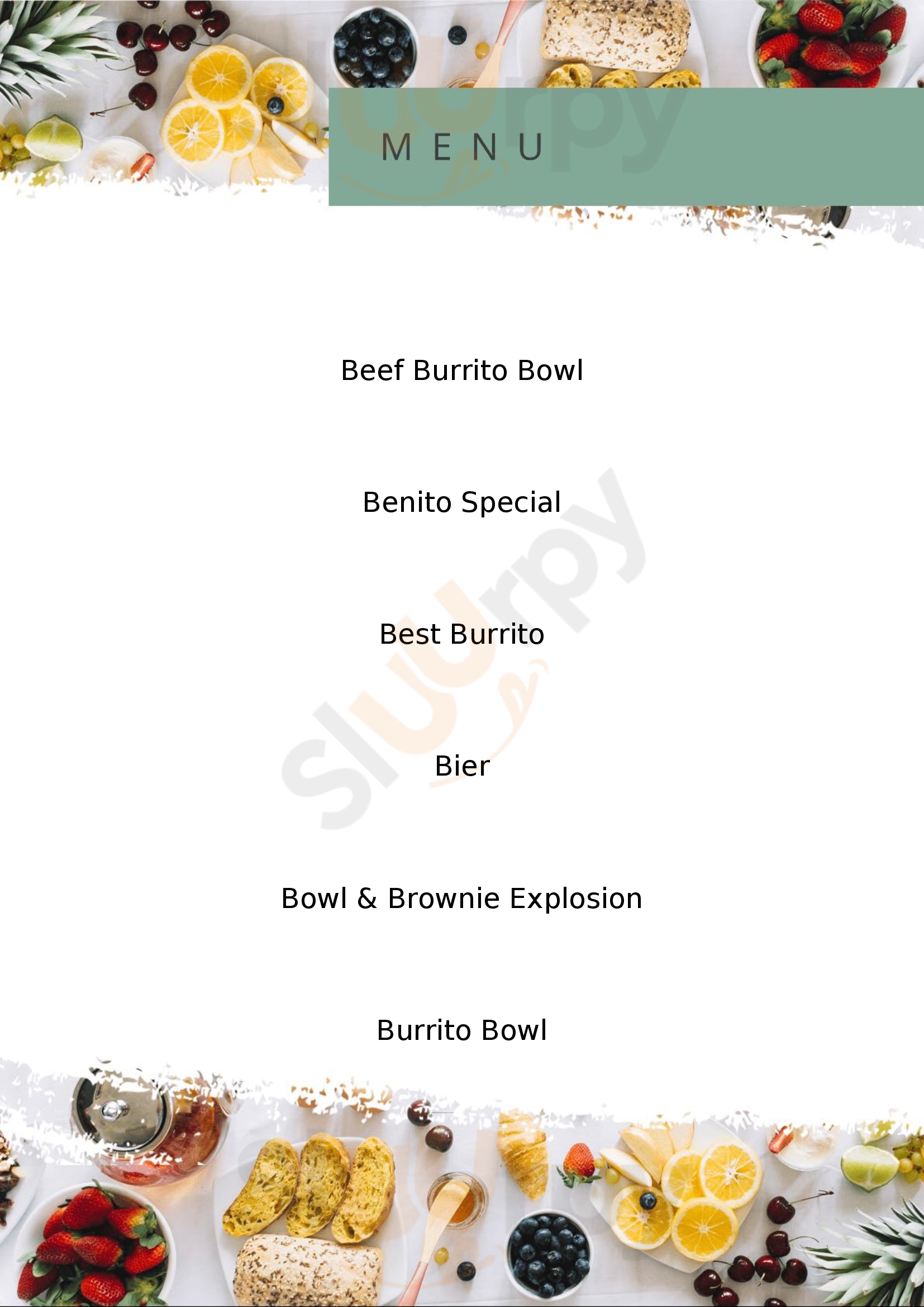 Max & Benito Wien Menu - 1