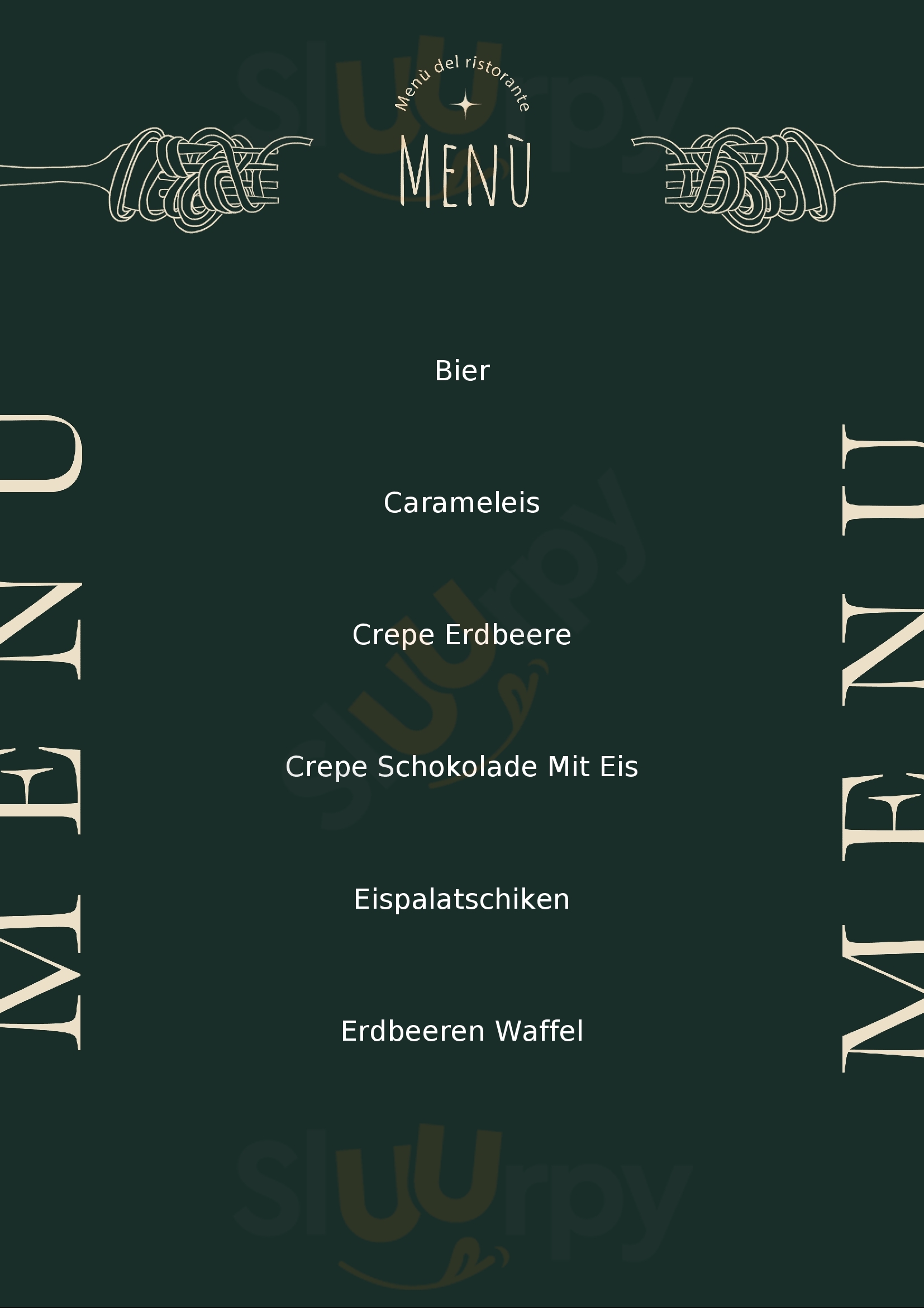 Della Lucia - Eis - Cafe - Bar Wien Menu - 1