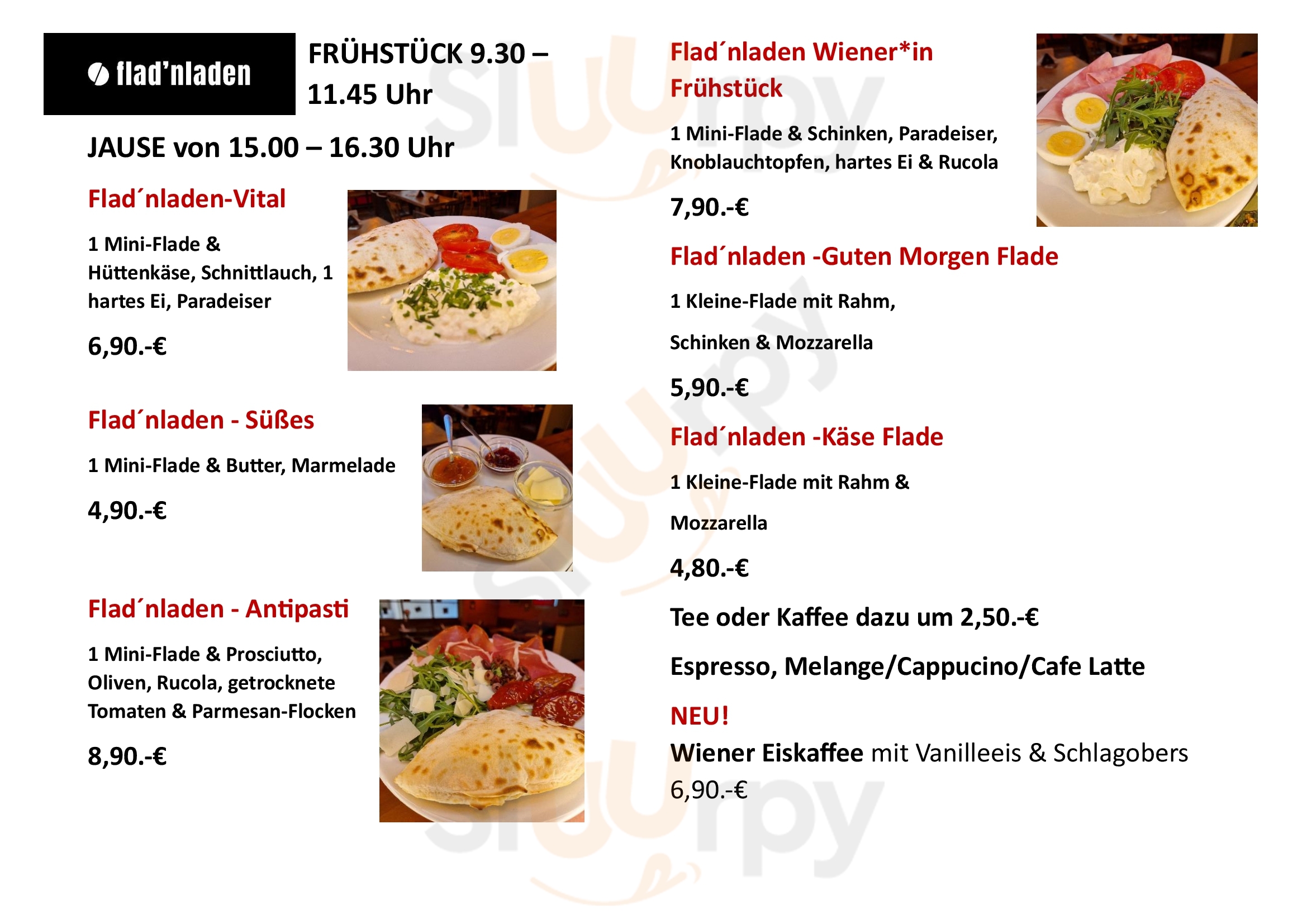 Gelateria Al Bano Wien Menu - 1