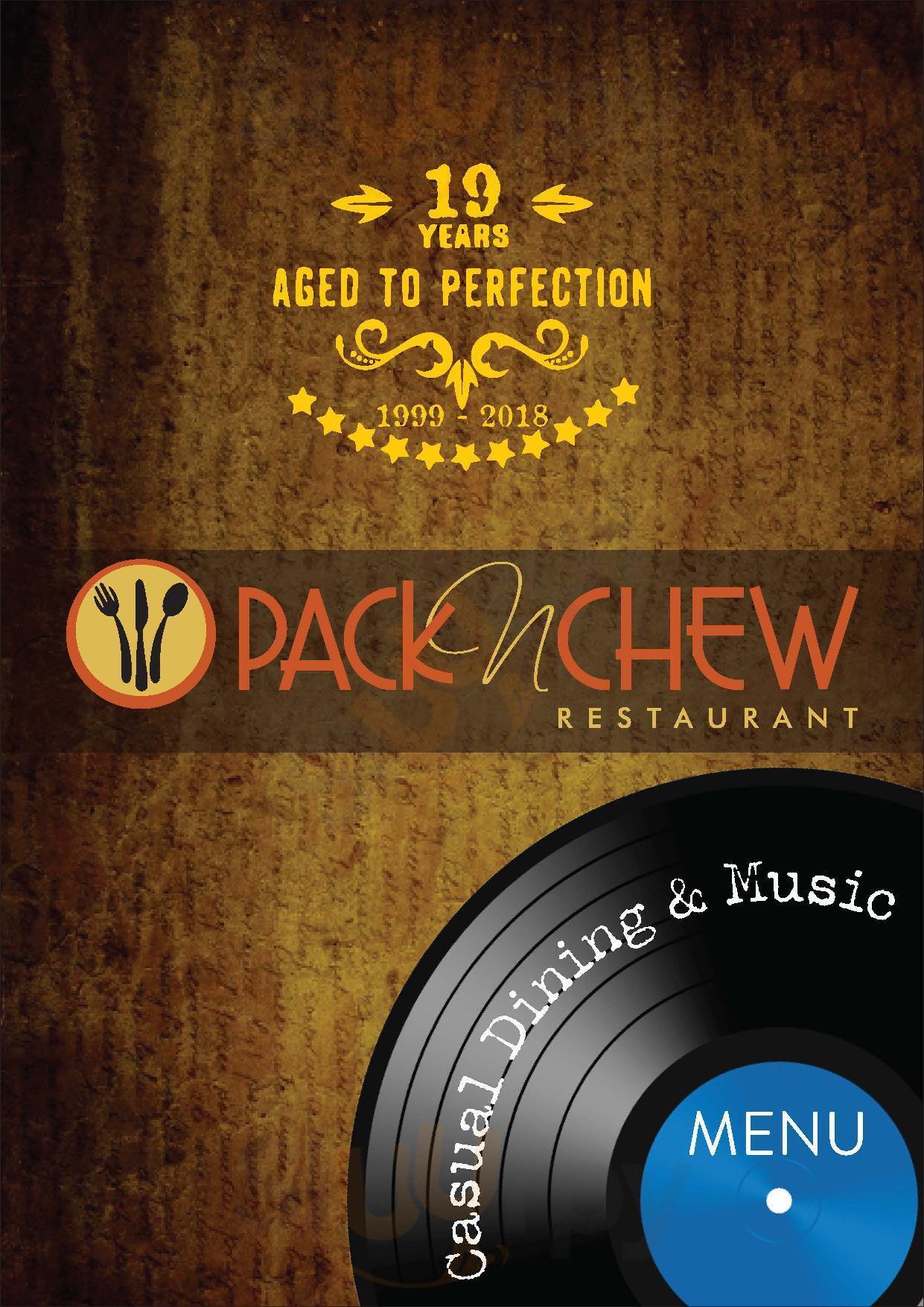 Pack N Chew Restaurant Lucknow Menu - 1