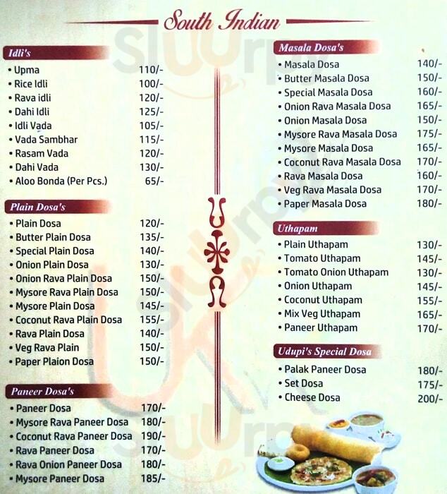 Udupi Krishna Restaurant Ghaziabad Menu - 1