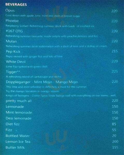 On The Go Restaurant Coimbatore Menu - 1