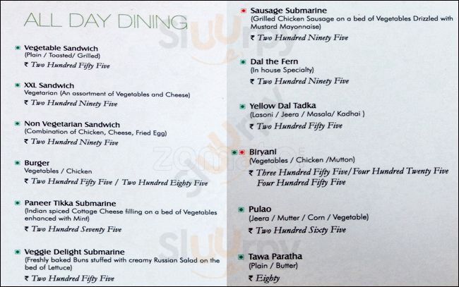 Garden Cafe Ahmedabad Menu - 1