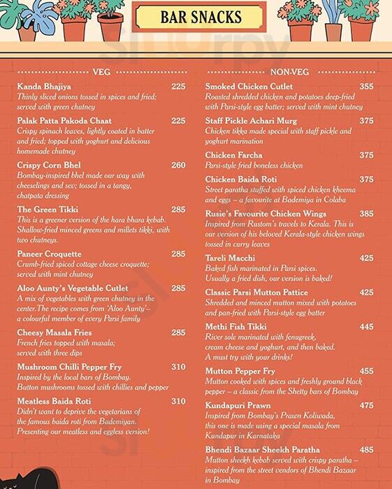 Sodabottle Openerwala Thane Menu - 1