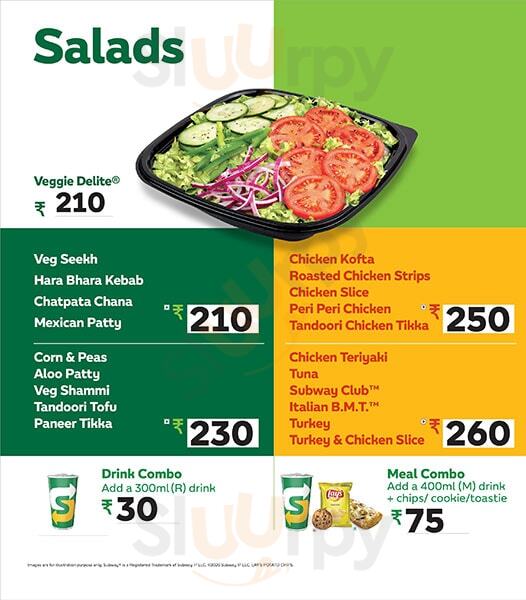 Subway Thane Menu - 1