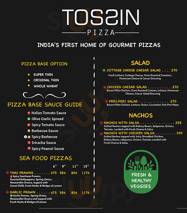 Tossin Pizza Noida Menu - 1