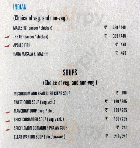 Water Front Hyderabad Menu - 1