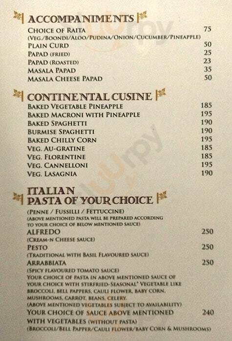 Evening Post The Restaurant Ahmedabad Menu - 1