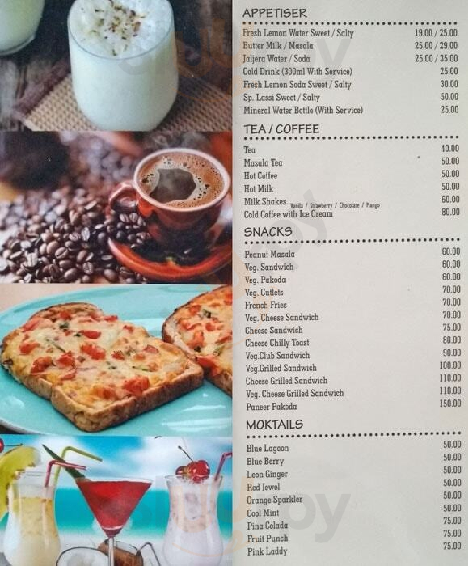 Silver Spoon Restaurant Vadodara Menu - 1