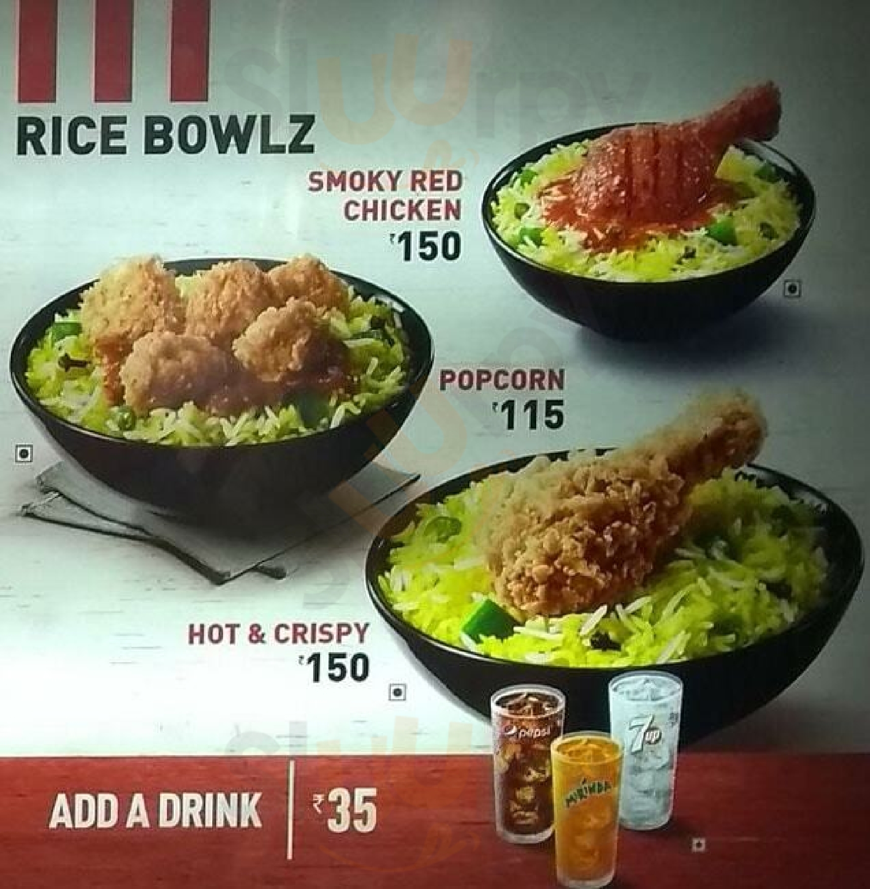 Kfc Men Hyderabad Main Menu Sluurpy