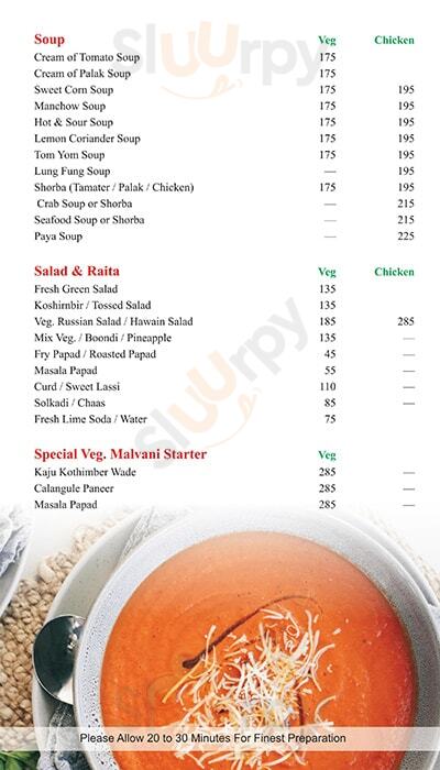 Samudra Restaurant N Bar Thane Menu - 1