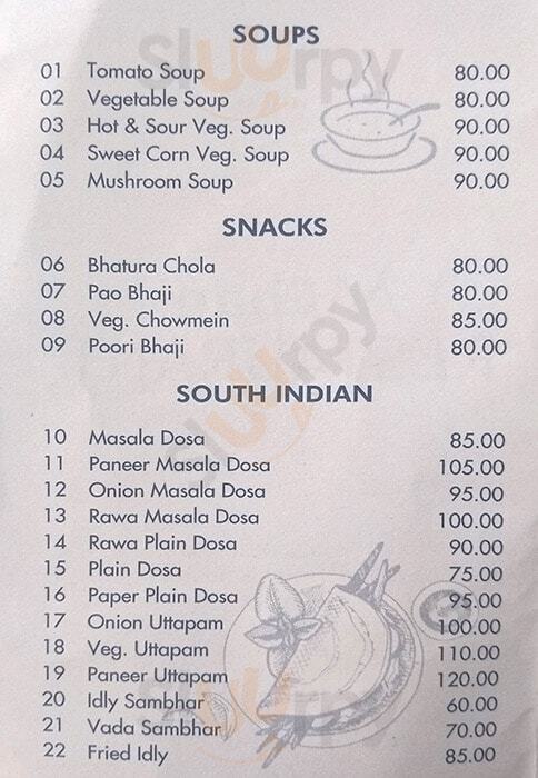 Mohan Restaurant Jaipur Menu - 1