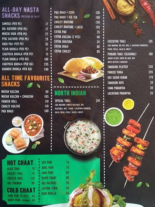 Kanha Jaipur Menu - 1