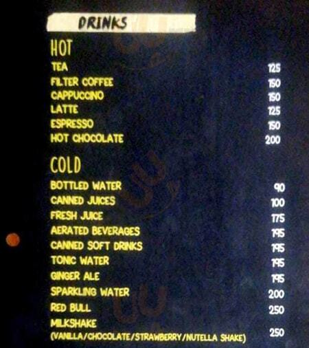 Broken Bridge Cafe Indian Restaurant By Radioroom Chennai (Madras) Menu - 1