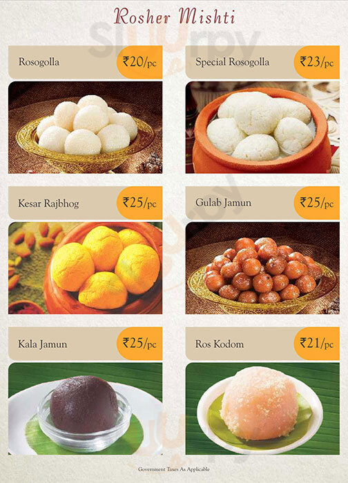 Sweet Bengal Thane Menu - 1