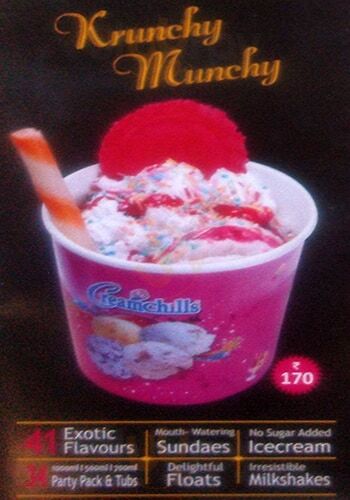 Cream Chills Thane Menu - 1