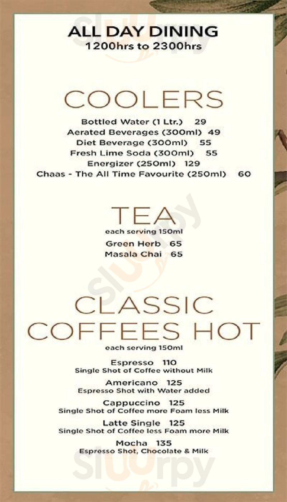 Good Thymes Ahmedabad Menu - 1