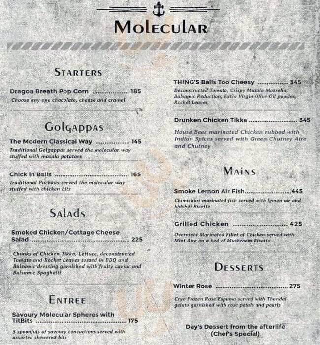 The Addams House Gurugram (Gurgaon) Menu - 1