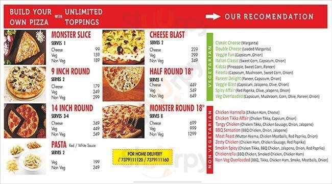 Chicago Pizza & Kings Kulfi Lucknow Menu - 1